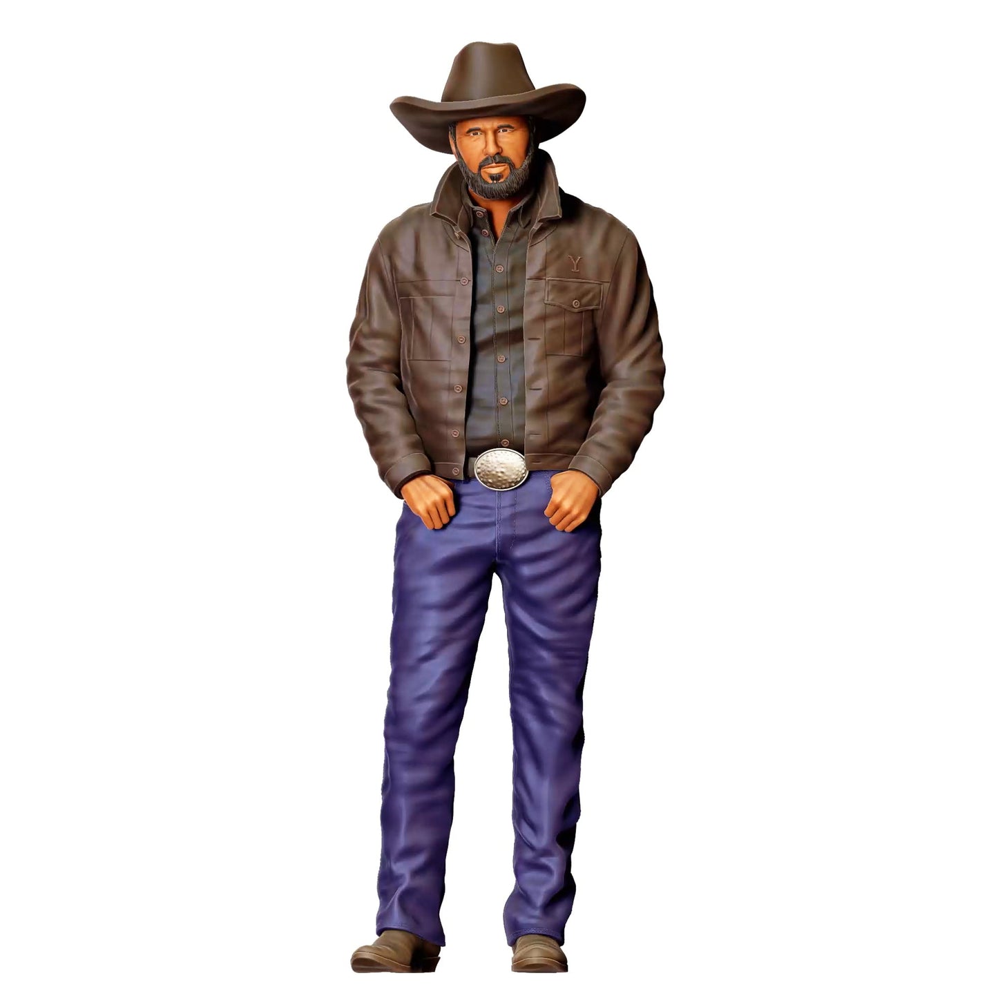 Foto de producto de modelismo de dioramas 4: set de figuras para diorama: Cowboys y Cowgirls (n.º S76)