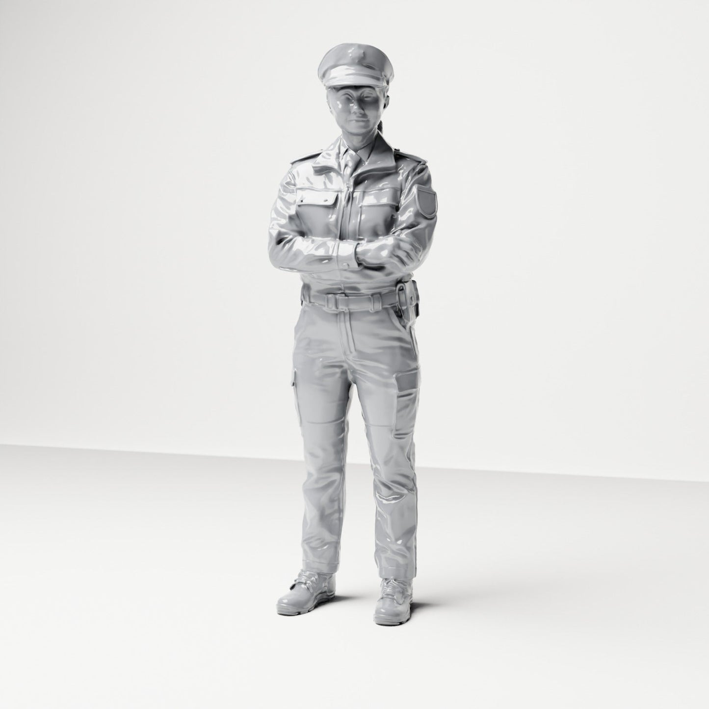 Foto de producto de modelismo de dioramas 5: Set de figuras para diorama: Policía alemana y agentes de policía