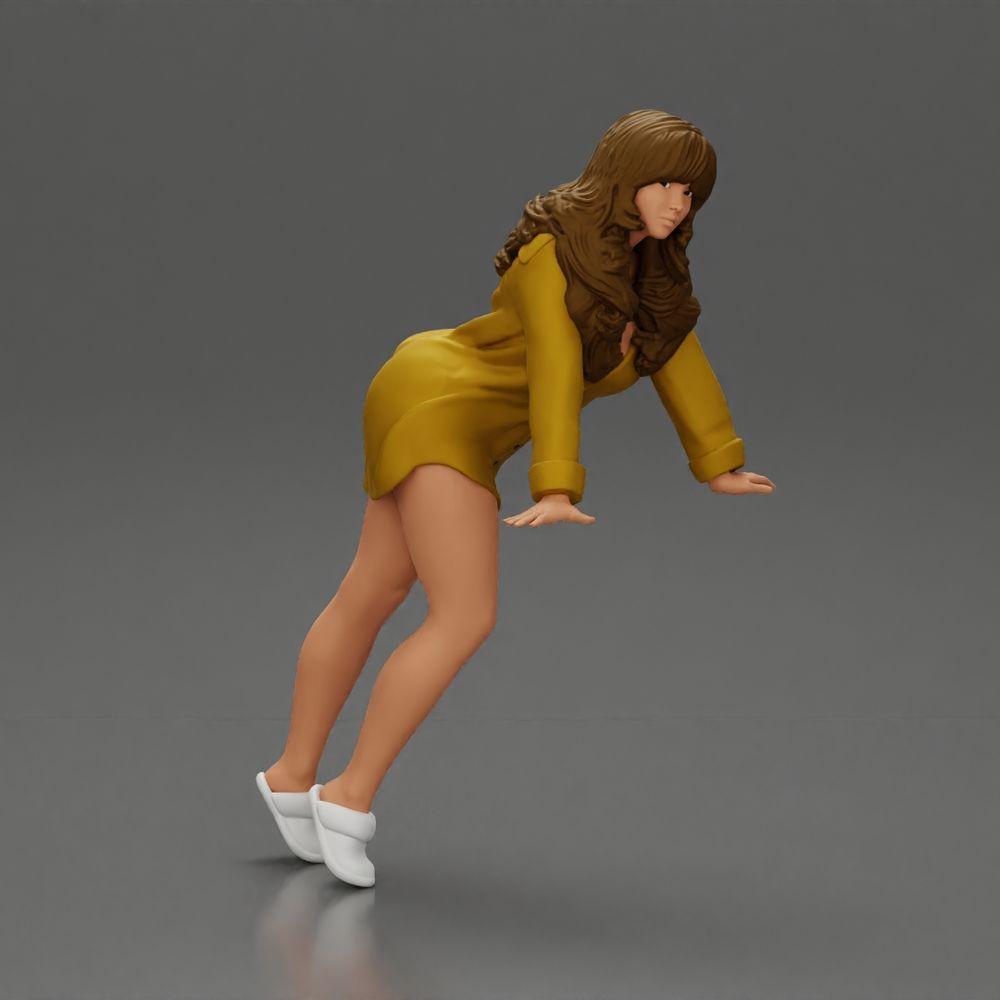 Foto de producto de maqueta de diorama 5: Set de figuras para diorama: Mujeres modernas en la vida urbana (n.º S93)