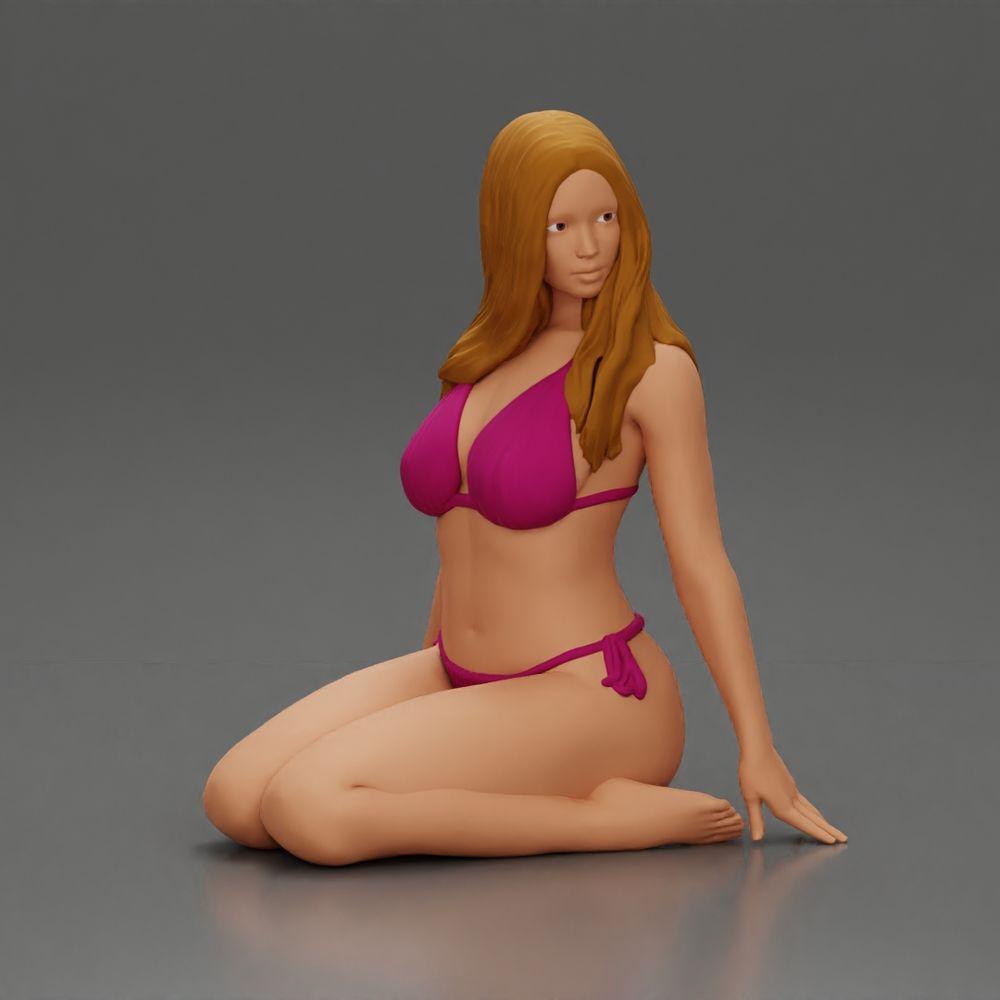 Diorama Modellbau Produktfoto 5: Diorama Figuren-Set: Strand und Wassersport (Nr. S85)