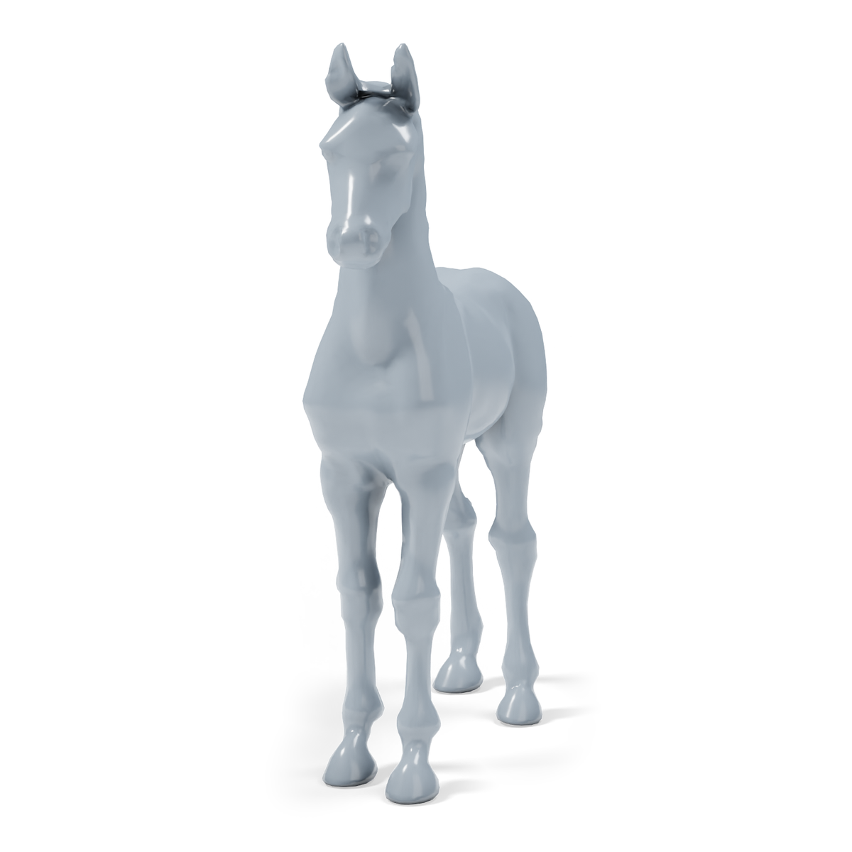 Foto de producto para modelismo de dioramas 4: Miniaturas de caballos para dioramas: tres caballos y un potro (h0_54)