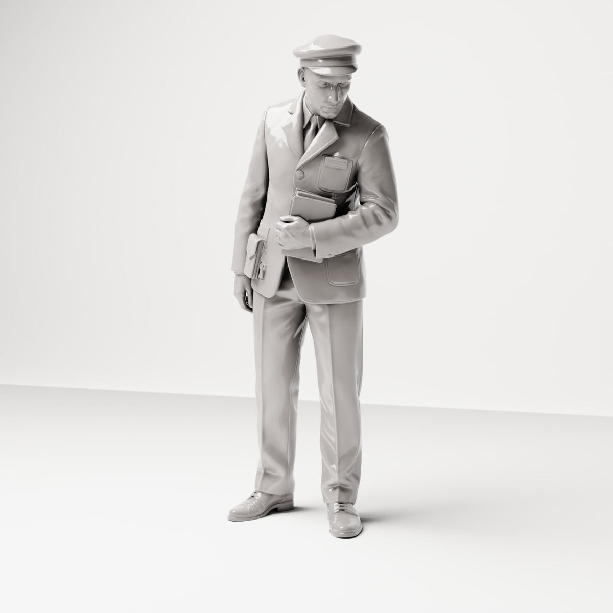 Foto de producto de maqueta para diorama 5: Set de figuras para diorama: Trabajadores históricos de puerto y muelle de las décadas de 1920 y 1930