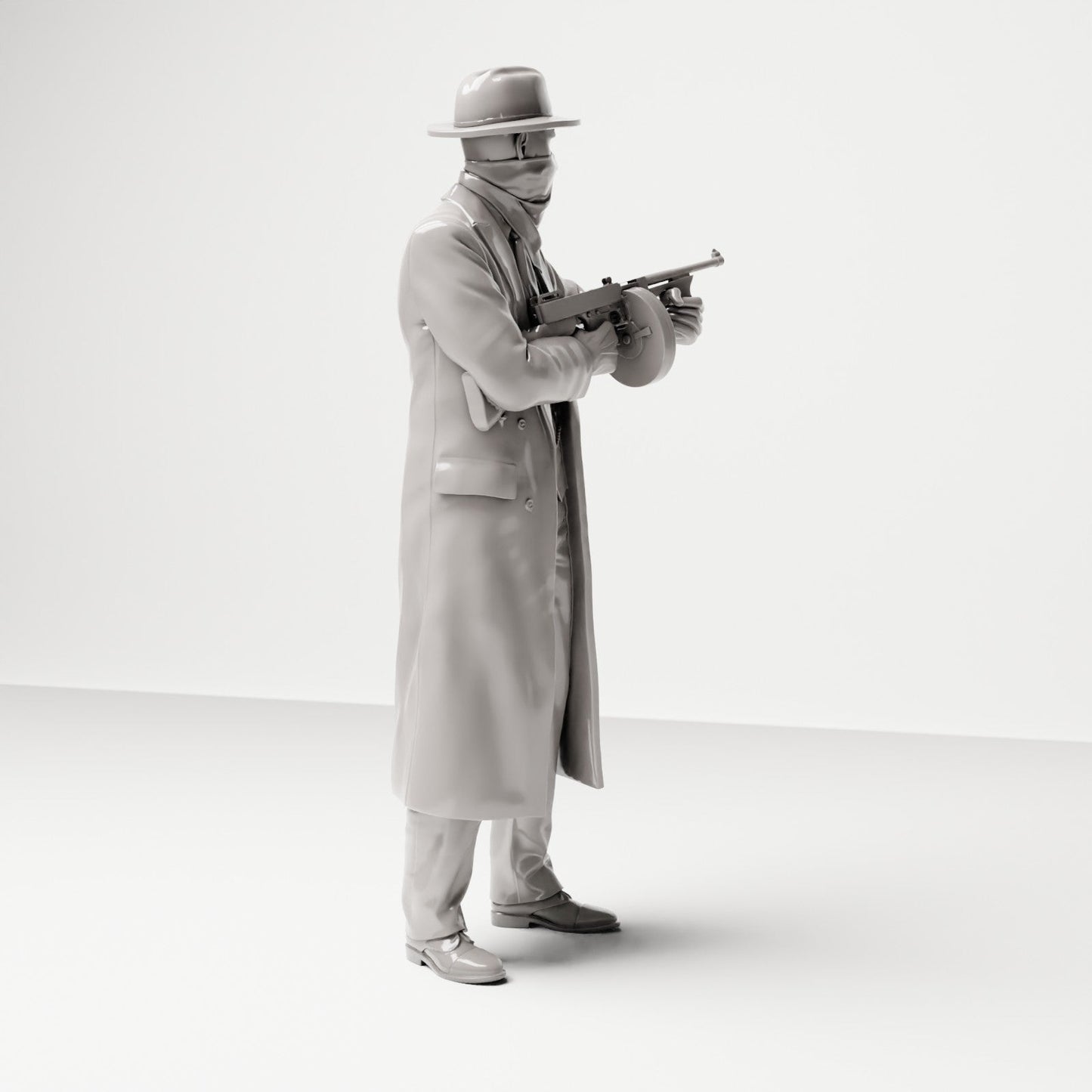 Diorama Modellbau Produktfoto 6: Diorama Figuren-Set: Noir-Gangster und Unterwelt (Nr. S80)