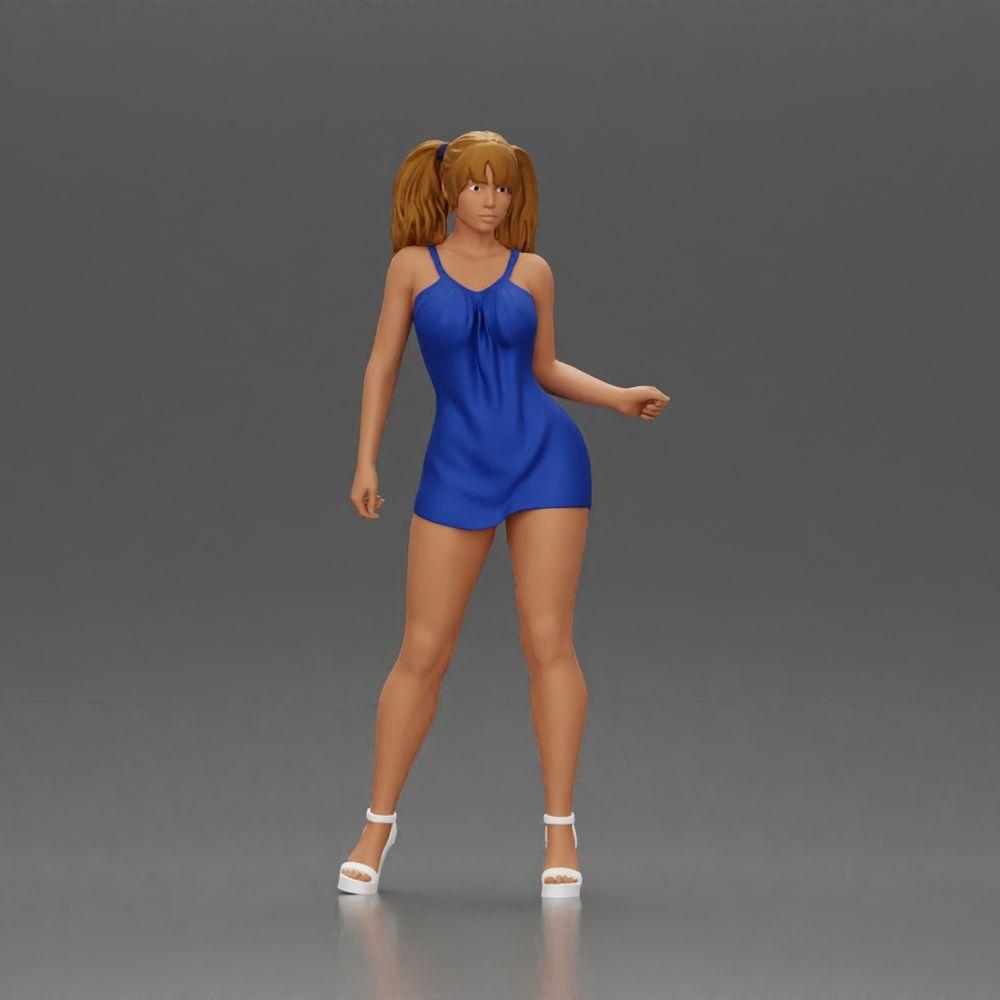 Foto de producto de maqueta de diorama 6: Set de figuras para diorama: Mujeres modernas en la vida urbana (n.º S93)