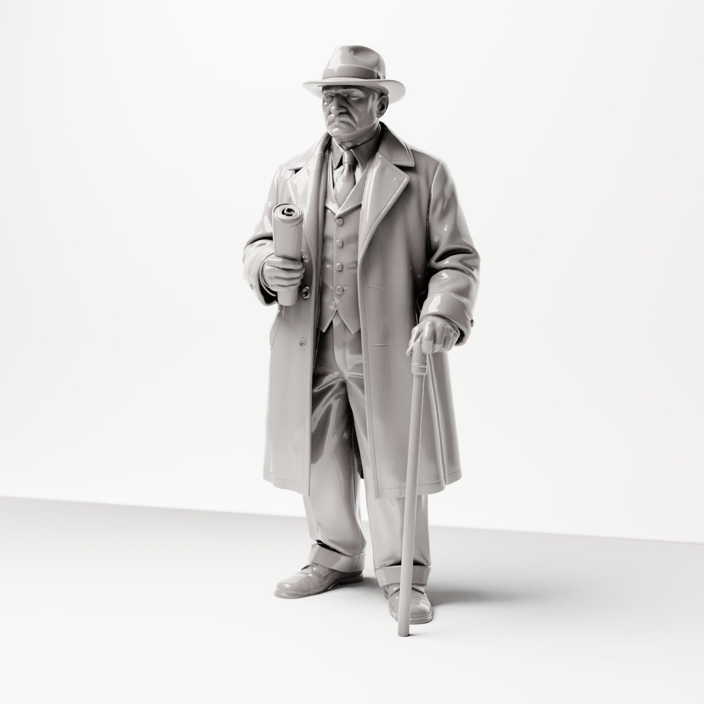 Diorama Modellbau Produktfoto 6: Diorama Figuren-Set: Historische Bahnhofs- und Eisenbahnfiguren der 1920er-1930er