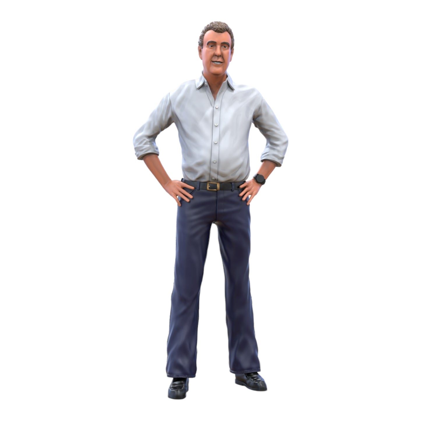 Foto del producto Diorama y modelismo figura en miniatura: Hombre común con camisa, de pie