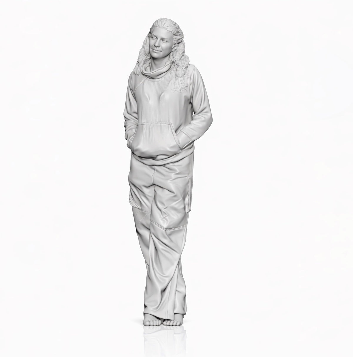 Foto de producto de maqueta de diorama 10: Set de figuras para diorama: figuras sentadas, transeúntes y espectadores