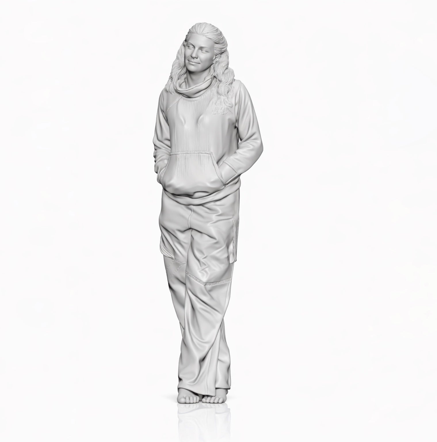 Foto de producto de maqueta de diorama 10: Set de figuras para diorama: figuras sentadas, transeúntes y espectadores