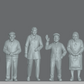 Produktfoto Figur H0, 1:72 - 0: Greise und Rentner Figuren Set (6 Figuren)
