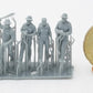 Produktfoto Figur H0, 1:72 - 0: Forscher Dschungel Expedition Figuren Set (6 Figuren)