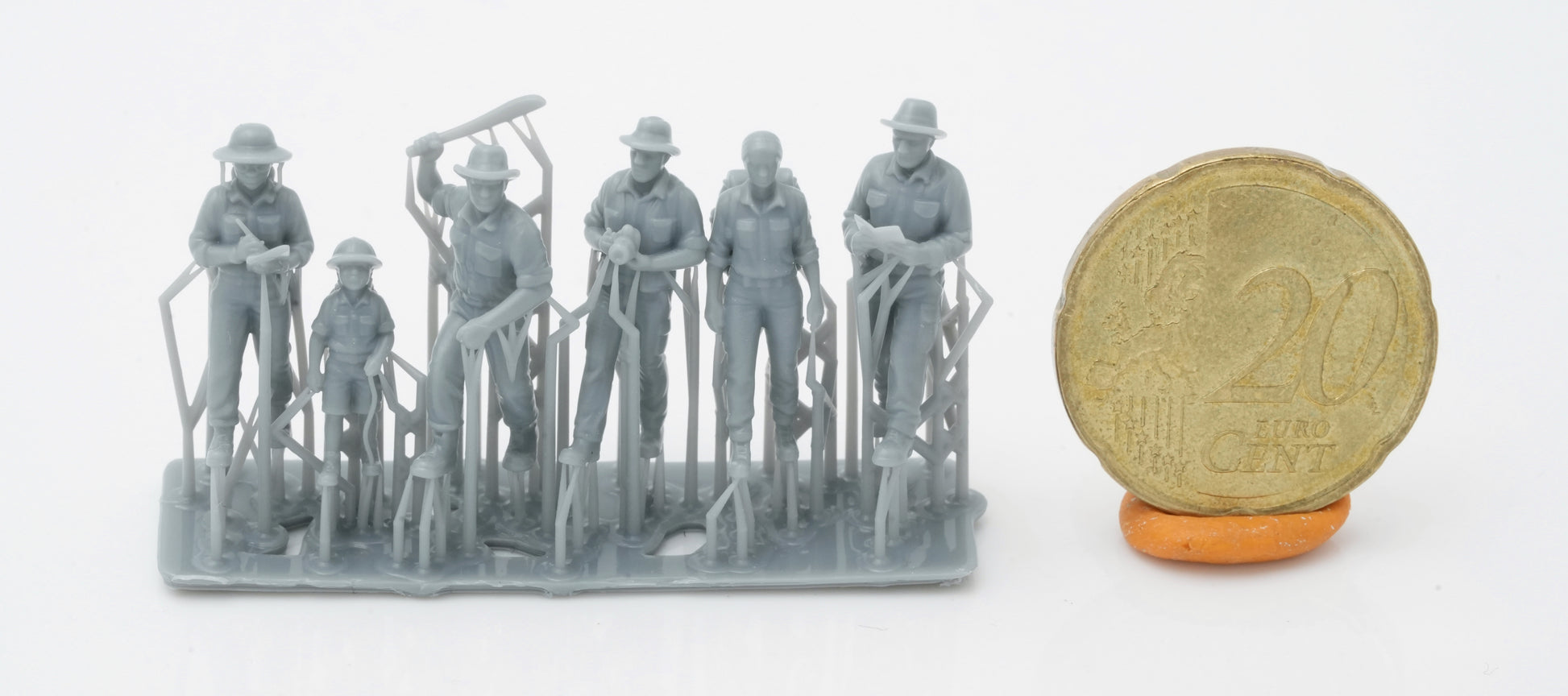 Produktfoto Figur H0, 1:72 - 0: Forscher Dschungel Expedition Figuren Set (6 Figuren)