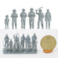 Produktfoto Figur H0, 1:72 - 0: Forscher Dschungel Expedition Figuren Set (6 Figuren)