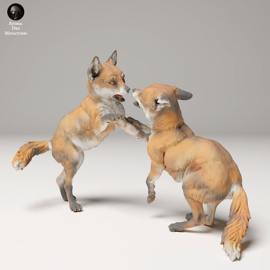 Produktfoto Tier Figur Diorama, Modellbau: 0: Wildtier Figur: Fuchswelpen – Rotfuchs (Ref 24_09_05)