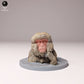 Produktfoto Tier Figur Diorama, Modellbau: 0: Wildtier Figur: badender Japanmakak (Ref 24_10_10)