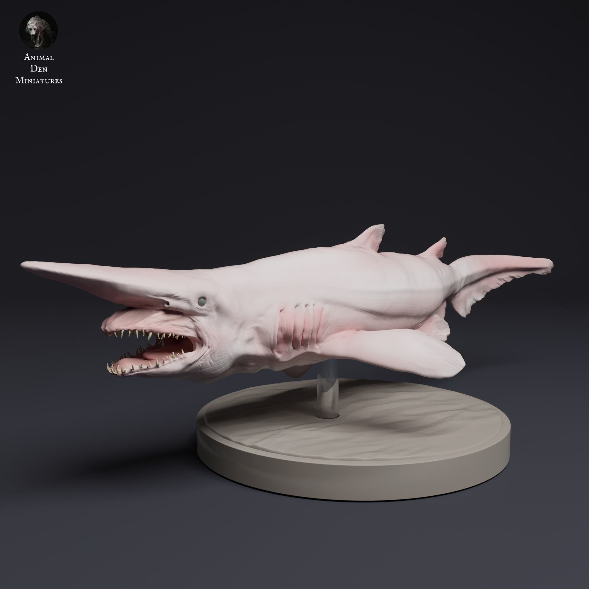 Produktfoto Tier Figur Diorama, Modellbau: 0: Meerestier Figur: Koboldhai (Ref 25_04_08)