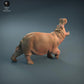 Foto de producto figura de animal Animal Den Miniatures 2: Figura de animal salvaje: hipopótamo furioso (21_12_04)