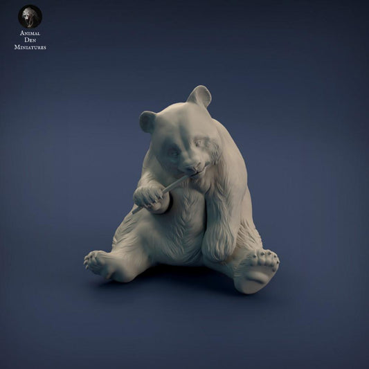 Foto de producto de figura de animal Animal Den Miniatures 0: Figura de animal salvaje: Panda gigante (21_12_03)