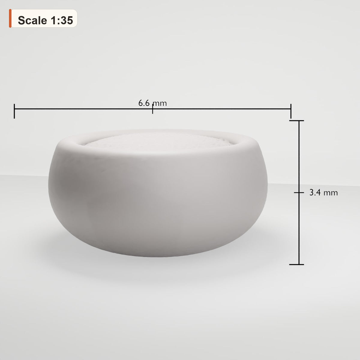 MyPortal 103 1: Diorama Küche: Keramikschale mit Getreide (Ref. 103D)