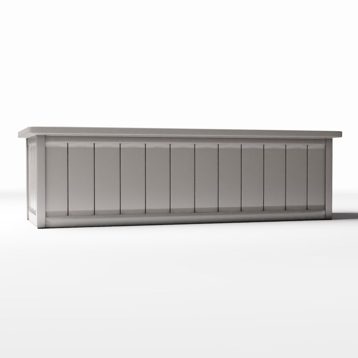 Foto de producto de diorama y modelismo 3: Mobiliario para dioramas: mesa de madera con frente cerrado (Ref. 1065D)