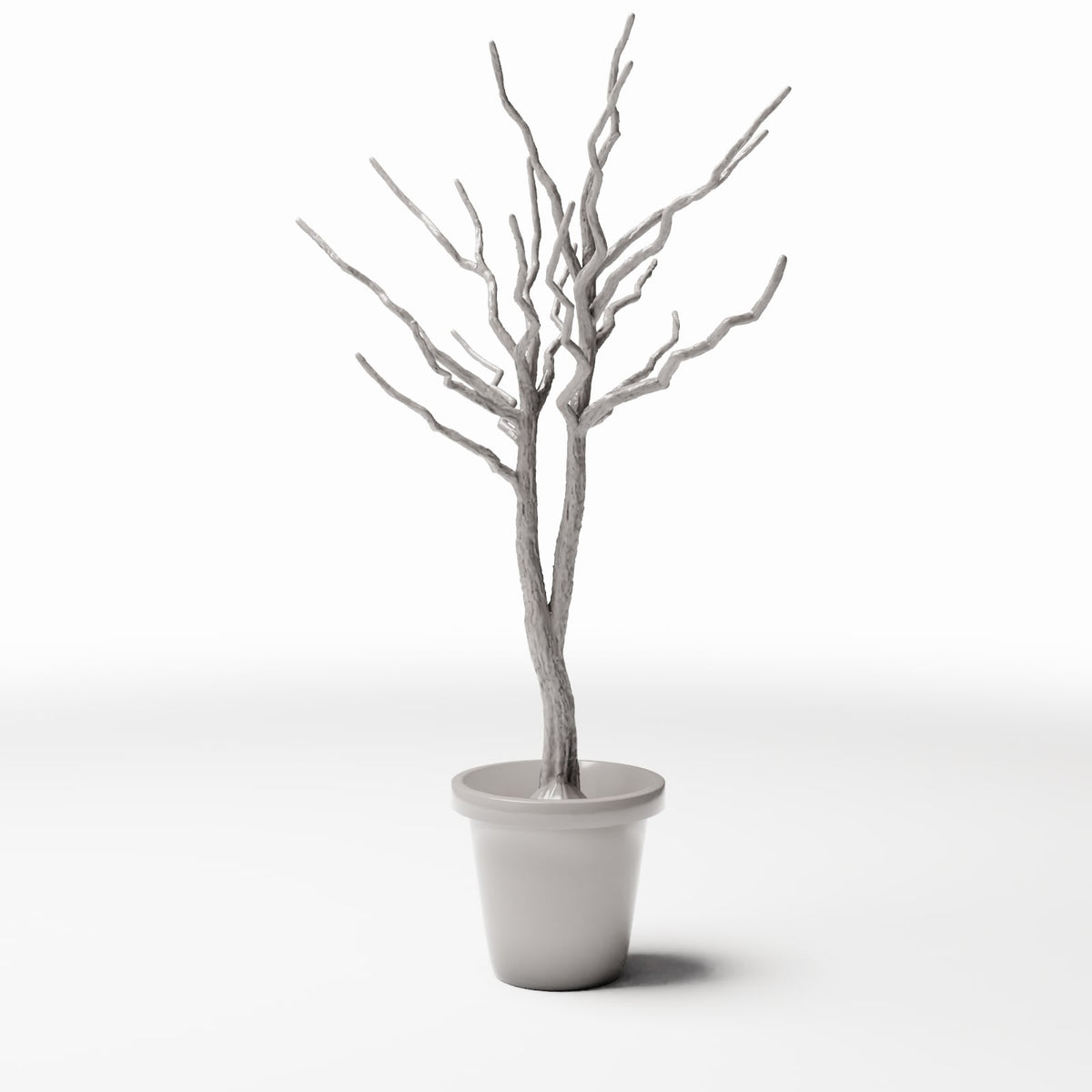 Foto de producto de diorama y modelismo 3: Plantas para dioramas: árbol ornamental sin hojas en maceta (Ref. 1099D)