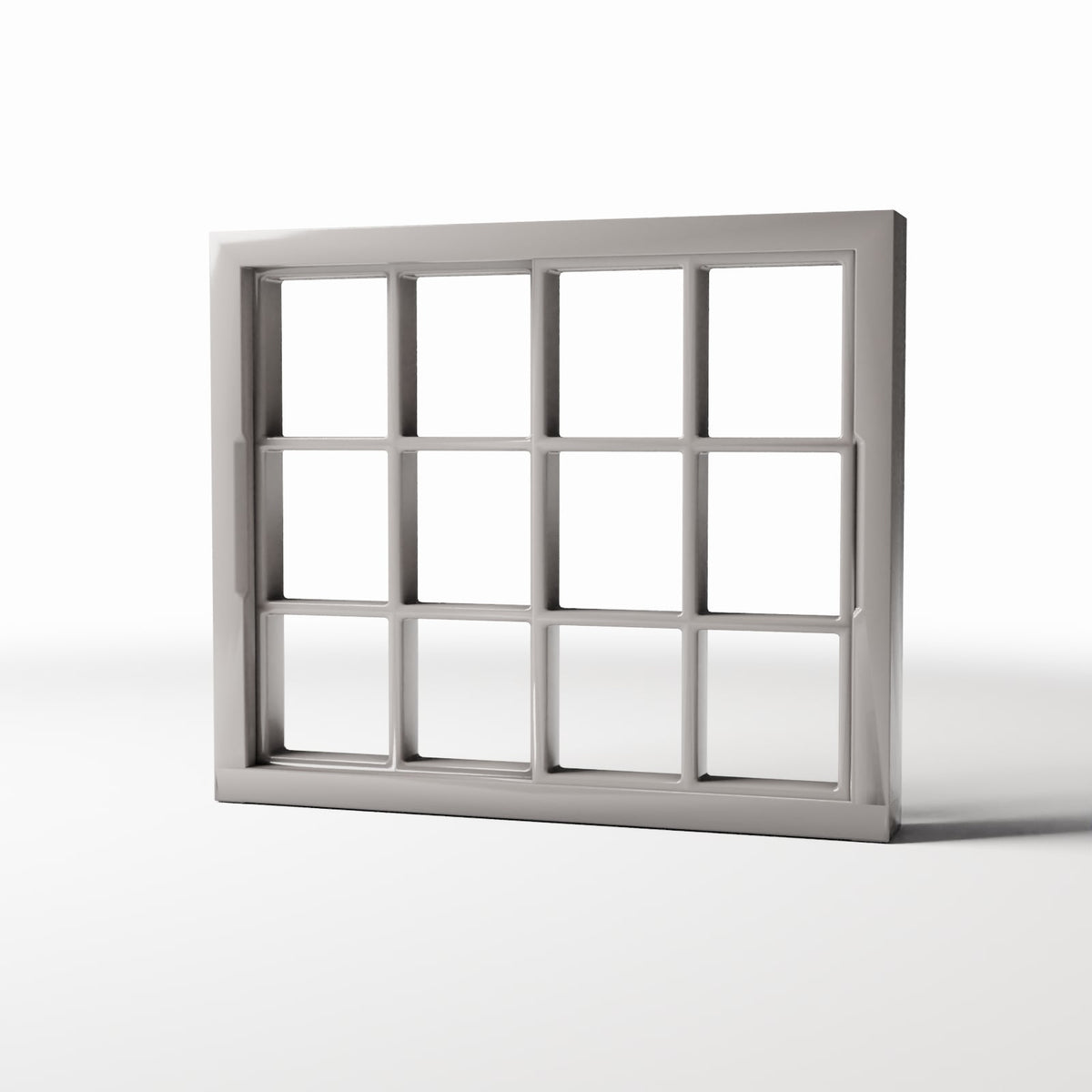 Diorama Modellbau Produktfoto 0: Diorama Gebäude: Standardfenster mit 12 Feldern (Ref. 1216D)
