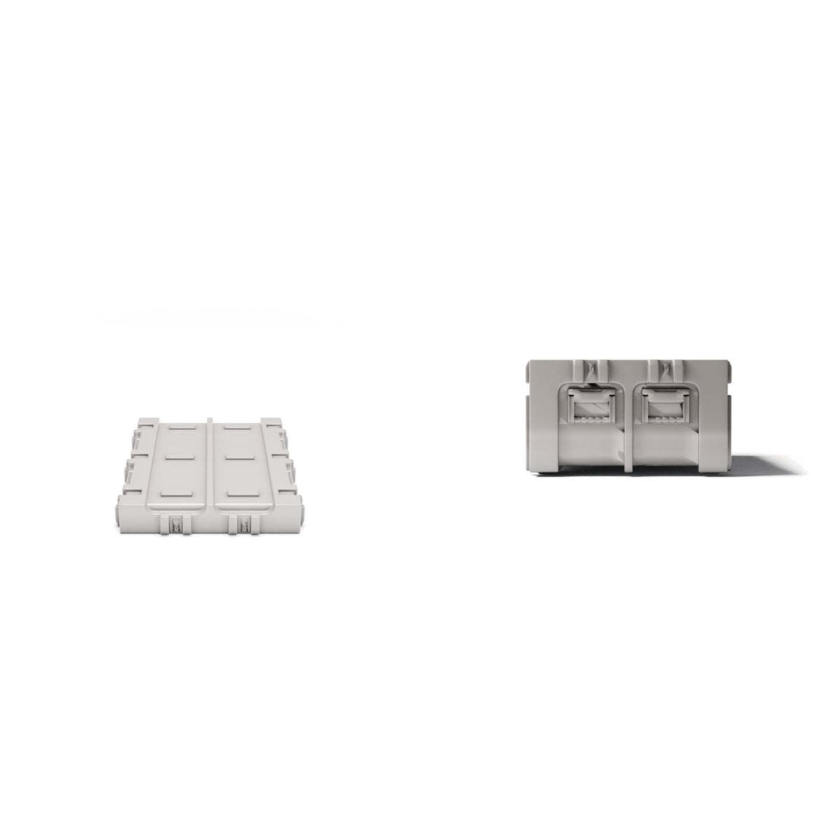 Foto de producto de modelismo de diorama 2: Diorama de almacenamiento y transporte: caja militar tipo D08 como kit de montaje (Ref. 1277D)