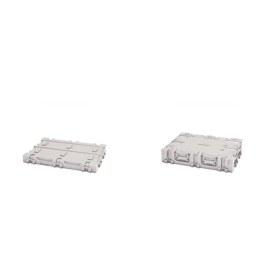 Foto de producto de modelismo de diorama 0: Diorama Almacenamiento y transporte: caja militar tipo D10 como kit de montaje (ref. 1278D)
