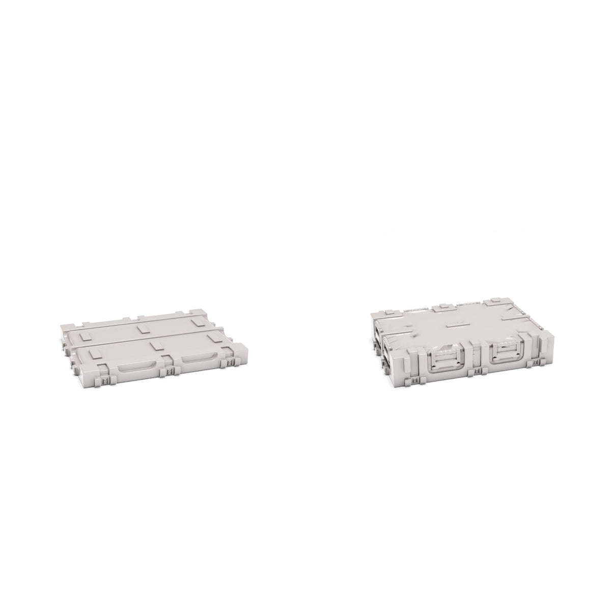 Foto de producto de modelismo de diorama 3: Diorama de almacenamiento y transporte: caja militar tipo D10 como kit de montaje (Ref. 1278D)