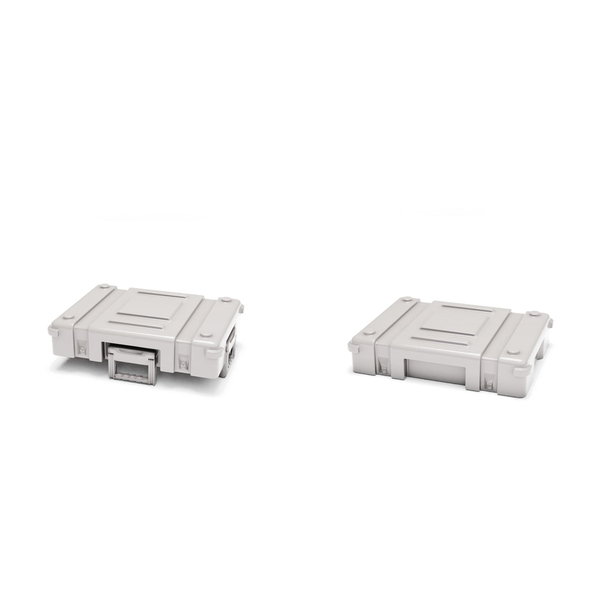 Foto de producto de modelismo de diorama 0: Diorama de almacenamiento y transporte: caja militar tipo E10 como kit de montaje (Ref. 1283D)