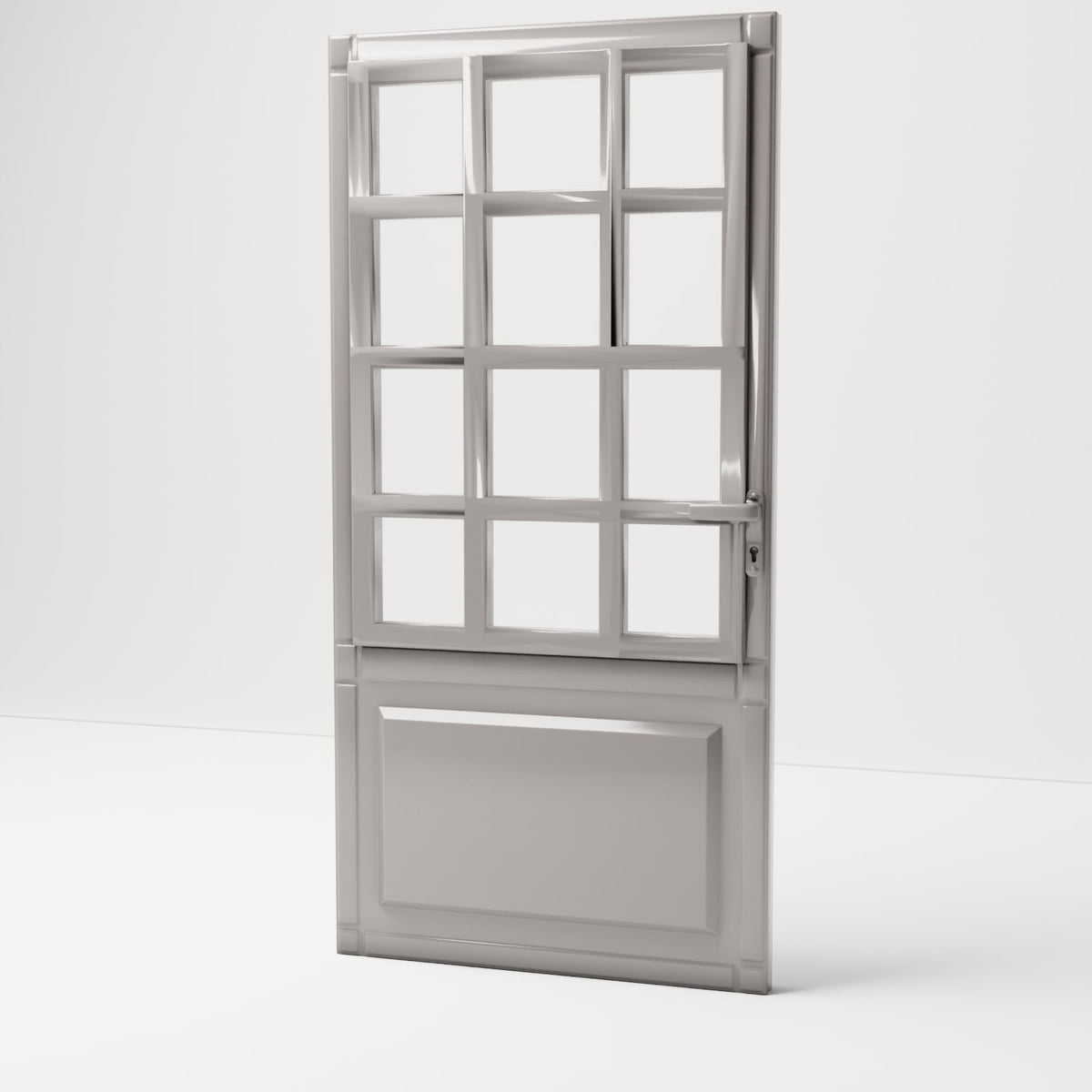 MyPortal 129 0: Detalles de edificio para diorama: puerta clásica con ventana de cuarterones (Ref. 129D)