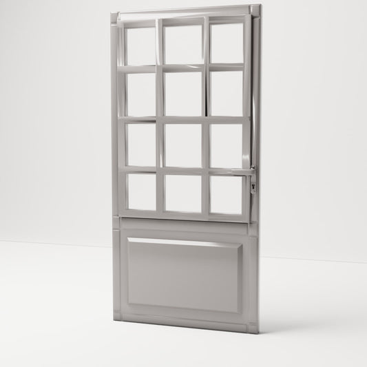 MyPortal 129 0: Detalles de edificio para diorama: puerta clásica con ventana de cuarterones (Ref. 129D)