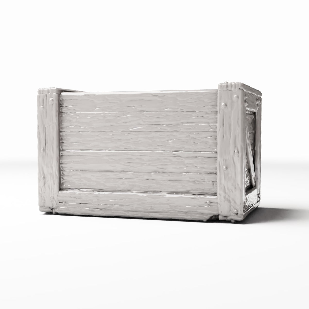 Foto de producto de diorama y modelismo 0: Almacenamiento para dioramas: caja miniatura larga para escenas de mercado (Ref. 1424D)
