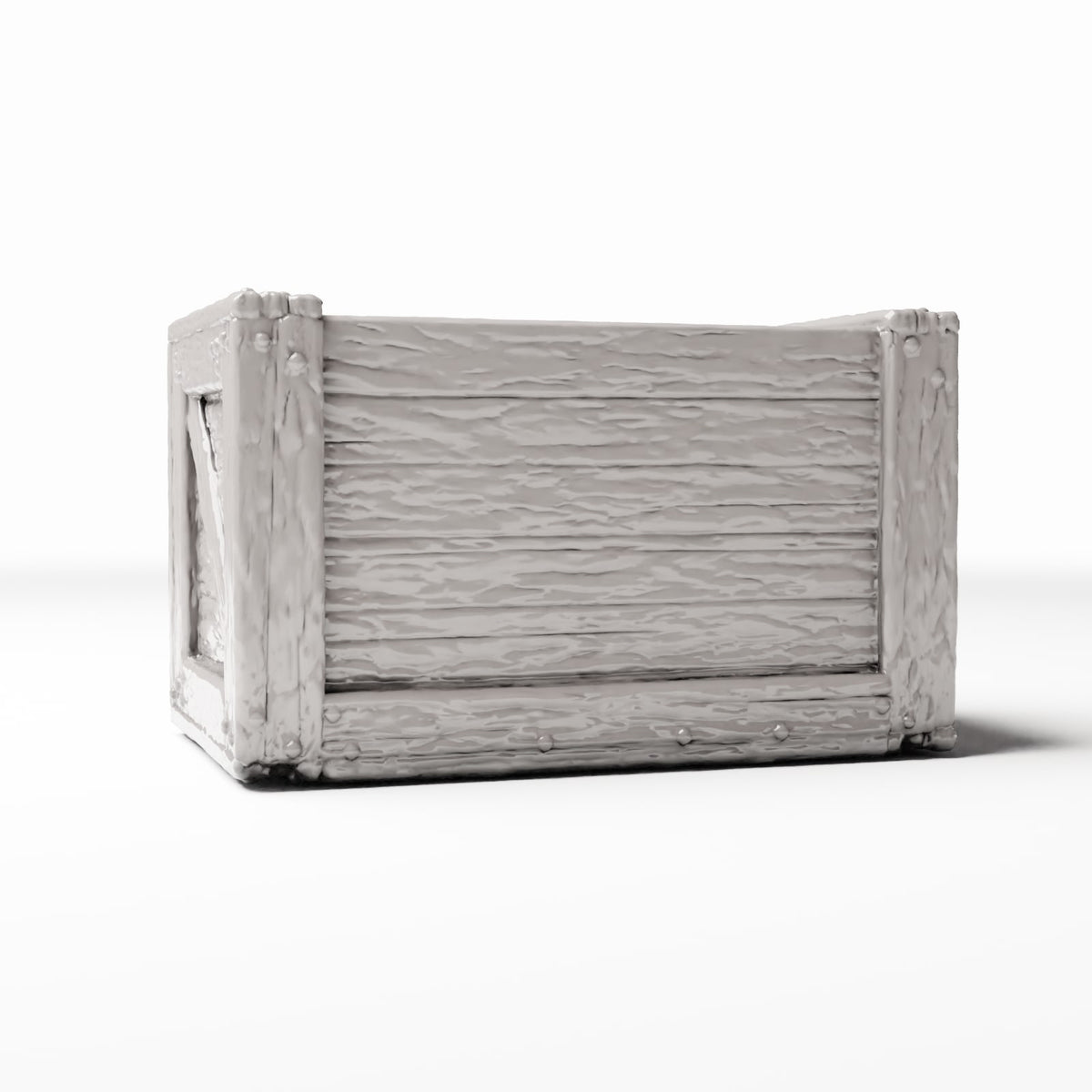 Foto de producto de diorama y modelismo 3: Almacenamiento para dioramas: caja miniatura larga para escenas de mercado (Ref. 1424D)