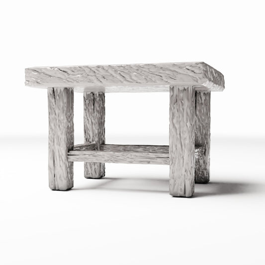Foto de producto de diorama y modelismo 0: Mobiliario para dioramas: silla rústica de madera en miniatura (Ref. 1493D)