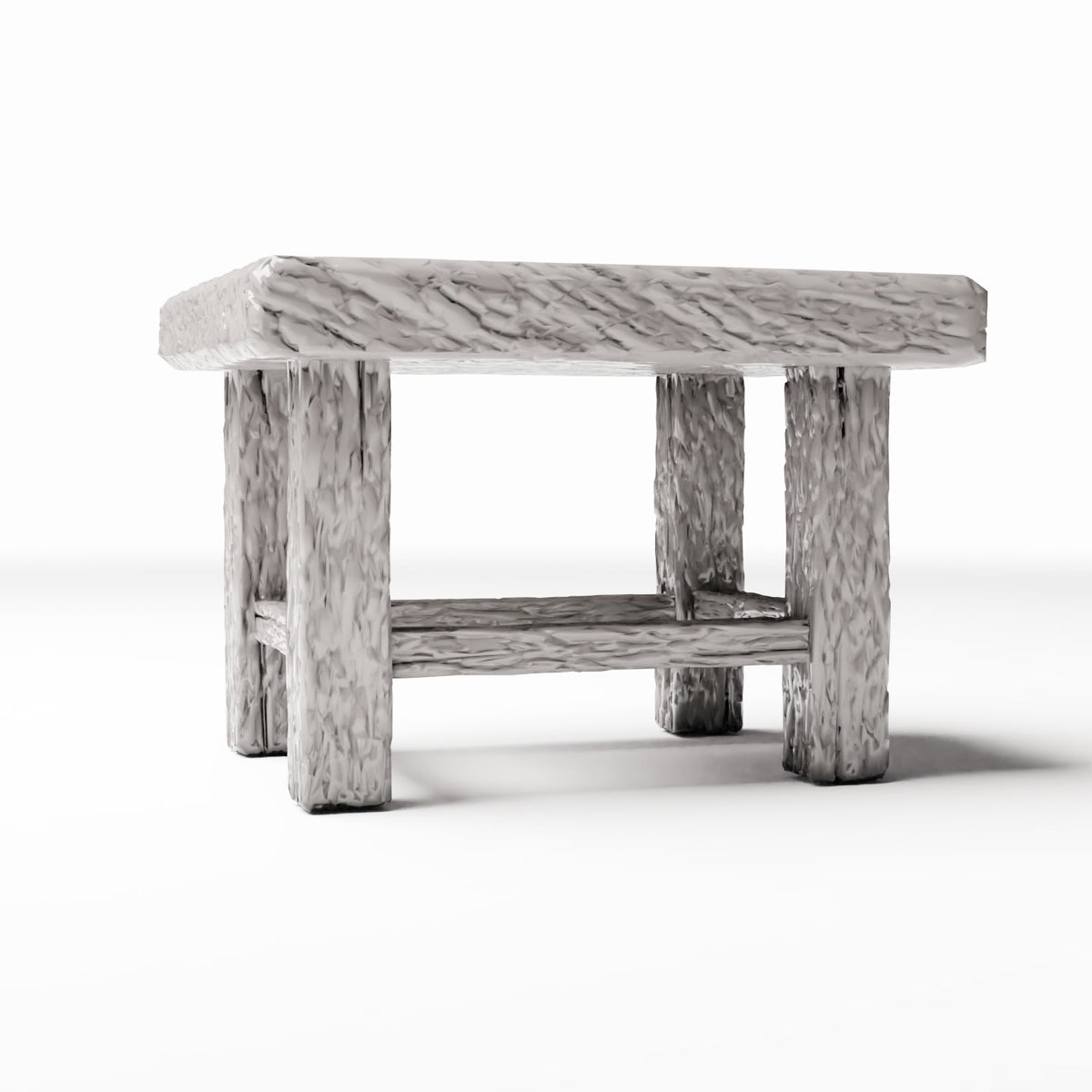 Foto de producto de diorama y modelismo 3: Mobiliario para dioramas: silla rústica de madera en miniatura (Ref. 1493D)