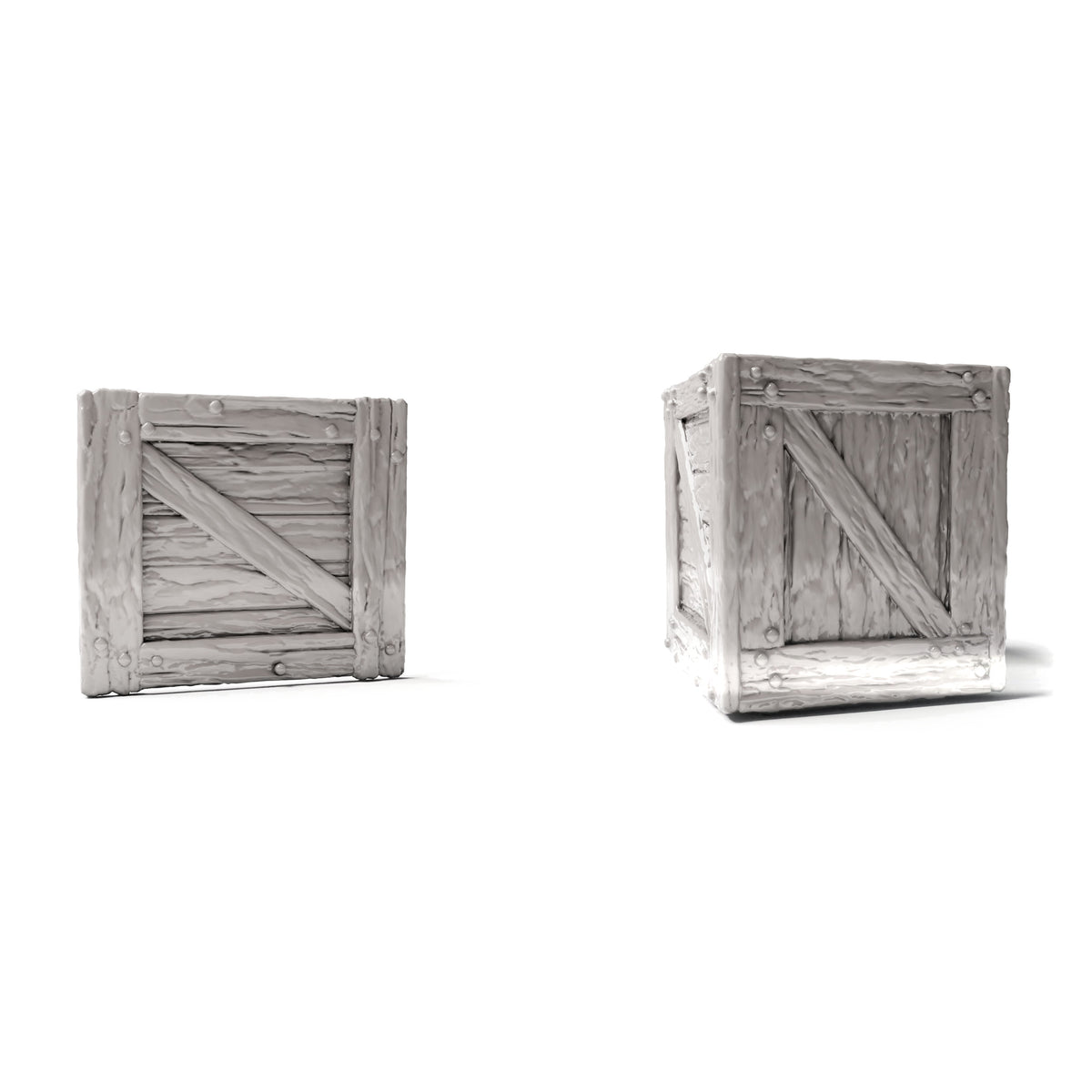 Foto de producto de diorama y modelismo 3: Almacenaje para diorama: caja de madera con tapa (Ref. 1518D)