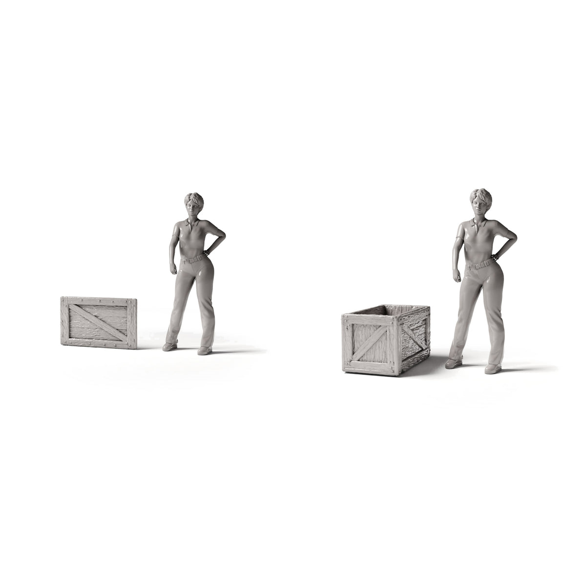 Foto de producto de diorama y modelismo 1: Almacenamiento para dioramas: caja en miniatura con tapa extraíble (Ref. 1520D)
