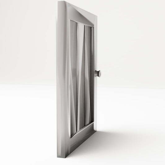 MyPortal 157 0: Mobiliario de diorama: puerta alta de armario de cocina con pomo (Ref. 157D)