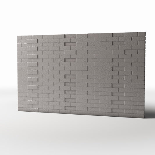 Foto de producto de diorama y modelismo 0: Edificio para diorama: muro de ladrillo dañado como detalle arquitectónico (Ref. 1624D)