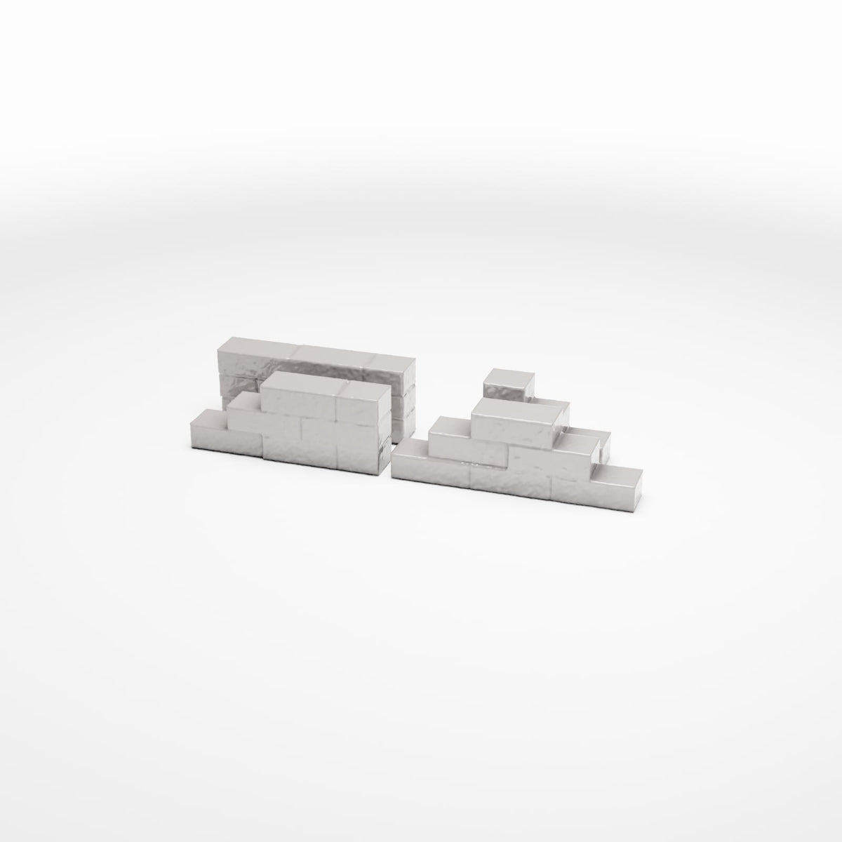 Foto de producto de diorama y modelismo 0: Elementos de construcción para diorama: tramos de muro para campamentos de campaña (Ref. 1636D)