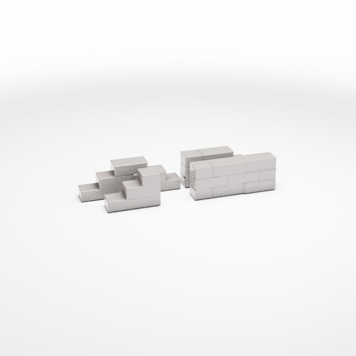 Foto de producto de diorama y modelismo 3: Elementos de construcción para diorama: tramos de muro para campamentos de campaña (Ref. 1636D)