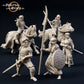 Foto del producto Tabletop 28mm The Printing Goes Ever On (TPGEO) 0: Escuadra de Halflings: Guerreros valientes - Infantería y jinetes