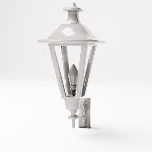 MyPortal 172 0: Detalles de escena para diorama: farol clásico de pared exterior sin cristal (Ref. 172D)