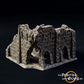 Foto del producto Tabletop 28mm The Printing Goes Ever On (TPGEO) 0: Ruina E - Escombros de una ciudad medieval - Casa destruida