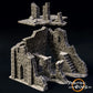 Foto del producto Tabletop 28mm The Printing Goes Ever On (TPGEO) 0: Ruina E - Escombros de una ciudad medieval - Casa destruida
