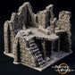 Foto del producto Tabletop 28mm The Printing Goes Ever On (TPGEO) 0: Ruina E - Escombros de una ciudad medieval - Casa destruida