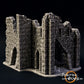 Foto del producto Tabletop 28mm The Printing Goes Ever On (TPGEO) 0: Ruina E - Escombros de una ciudad medieval - Casa destruida
