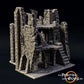 Foto del producto Tabletop 28mm The Printing Goes Ever On (TPGEO) 0: Ruina E - Escombros de una ciudad medieval - Casa destruida