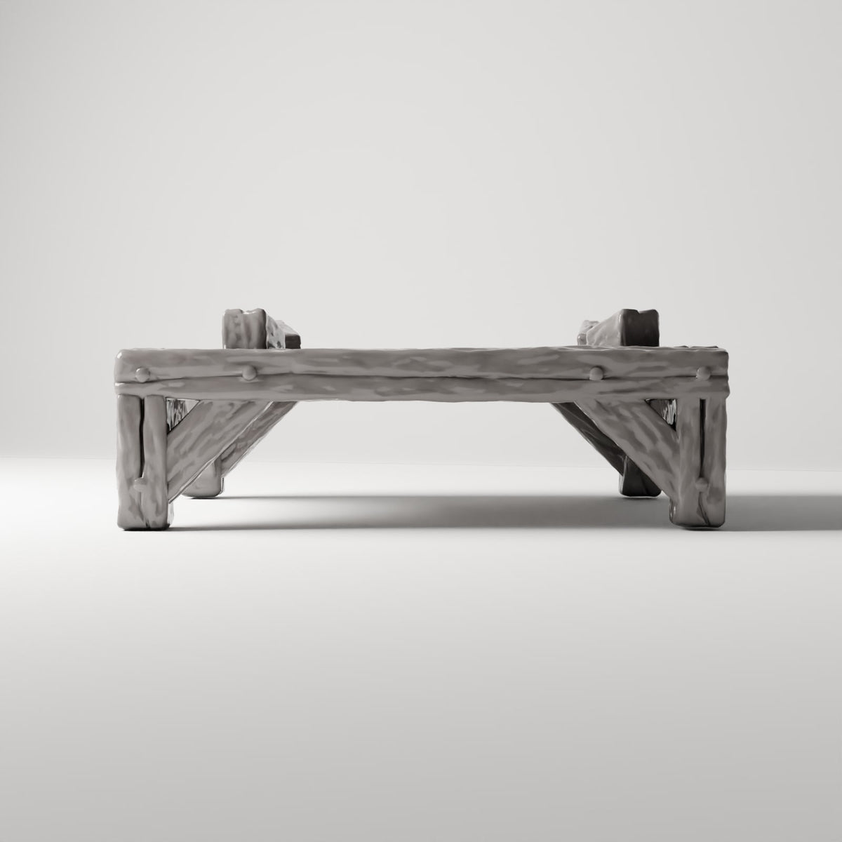 MyPortal 198 2: Diorama de almacén y mercado: soporte rústico para barril de cerveza (Ref. 198D)
