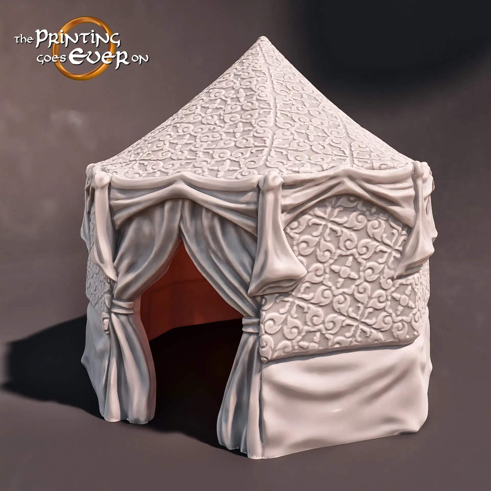 Foto del producto Tabletop 28mm The Printing Goes Ever On (TPGEO) 0: Tienda oriental A - Refugio en el desierto - Habitaciones móviles de los guerreros del sur